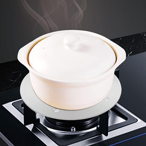 Stainless Steel Induction Hob Converter Plate, Heat Diffuser for Electric Gas Stove Cooking 28cm