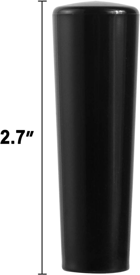 MRbrew 5 PCS Plastic Beer Tap Handles | Black Faucet Handles Fitting Standard American Threading