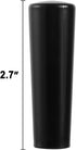 MRbrew 5 PCS Plastic Beer Tap Handles | Black Faucet Handles Fitting Standard American Threading