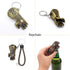 2-Pack Magnetic Hammer Shaped Beer Opener and Glove Keychain Bottle Opener, Beer Gifts for Men