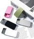 Black Metal Rectangular Mini Tin Box, Iron Box Tinplate Push Candy Pill Cases for Home Organizer (60x34x11mm).
