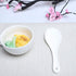 uxcell Plastic Non-Stick Rice Paddle, White Food Service Spoon Scoop
