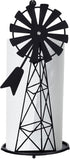 Windmill Paper Towel Holder, Western Standing Roll Holder for Kitchen Countertop, Rustic Country Decor (14.4 Inch)