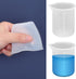 PEUTIER 2pcs 100ml Laundry Measuring Cup, Silicone Liquid Measuring Cups Reusable Laundry Detergent Measuring Dispenser