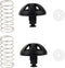 Coffee Machine Brew Basket Replacement Kits, Bottom Spring Loaded Stopper for Hamilton Beach Coffee Makers (2 Pcs)