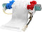 Washer Water Inlet Valve W10140911 W10144820 Replacement for Kenmore, Amana, Whirlpool, Fits W10311458