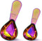 2 Pieces Stainless Steel Coffee Scoops Set, 1 Tbsp and 2 Tbsp Durable Measuring Tablespoon for Coffee, Tea, Sugar
