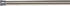 Design House Classic Adjustable Shower Rod, 43 to 72-inch, Brushed Nickel for Bathroom