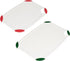 FARBERWARE Cutting Board Set Made from Recycled PET (RPET) with Non-Slip Edges, Durable & Dishwasher Safe, 2-Piece, White
