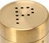 CHICIRIS Salt and Pepper Shaker, 2 Packs Stainless Steel Spice Shaker Gold Salt Container with Fine Mesh, Small Kitchen