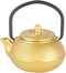 Japanese Cast Iron Teapot, Gold Tetsubin Tea Kettle, 50ml Mini Teapot Kettle, Traditional Japanese Teapot with Handle
