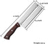 Sugarcane Peeling Knife Pineapple Peeling Knife Sugar Cane Peeler Knife, Paring Knife Fruit Peeler Cutter Planing Knife, With Stainless Steel Blade & Natural Non-slip Brown Wooden Handle by Decohomeforu