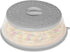 Collapsible Microwave Splatter Cover, Vented Lid with Hook Hole, BPA-Free Kitchen Gadget for Plates
