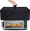 Air Fry Countertop Oven Waterproof Heat-Resistant Dust-Proof Cover Case for Ninja SP101/SP351/SP201, Black