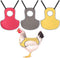 NeoBusy Chicken Saddle for Hens, 3 Pack Waterproof PVC Chicken Apron with Reflective