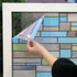 Niviy Privacy Window Film, Non-Adhesive Removable Static Cling Glass Film for Home Kitchen Office