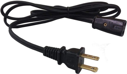 EFP 6 Foot Long 2-Pin Replacement Power Cord for Farberware & Presto Percolators, Fits Many Appliances