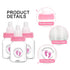 144 Pcs Mini Baby Shower Milk Bottles Favors for Baby Shower White Plastic Mini Bottles for Party Favors Boy Party