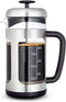 Easyworkz Stainless Steel French Press Coffee Tea Maker, 34 oz with Soft Grip Handle
