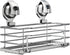 304 TESOT Suction Cup Shower Caddy, Shower Shelf Soap Dish with Hooks for Razor, Sponge, Rust Proof Stainless Steel