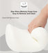 UINSUE 2PCS Cute Car Headrest Pillow Bear Bunny Car Seat Neck Pillow Memory Foam Neck Support Cushions for Comfortable