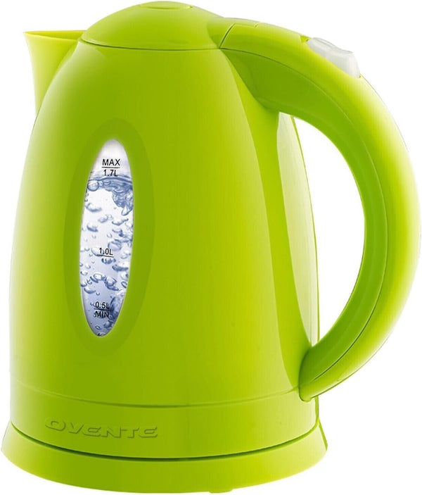 OVENTE Electric Kettle, 1.7 Liter Hot Water Heater, BPA Free Fast Boiling Cordless Water Warmer for Coffee & Tea (Green