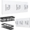 Shower Caddy Adhesive Strips - 2 Pack Replacement for Shower Shelf