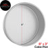Last Confection 8" x 3" Aluminum Round Cake Pan - Professional Bakeware by LAST CONFECTION