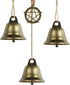 Witch Bells for Door Knob, Handmade Decor for Home Protection, Wiccan Altar Supplies, Positive Attraction, Boho Gift