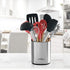 Laxinis World Kitchen Utensil Holder, Large Caddy Organizer, Modern Rectangular Design, 6.1” x 5” (utensils not