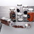 WUWEOT 24 Pack Plastic Spice Jars, 4 oz Square Seasoning Containers with Airtight Lid, Labels, and Funnel