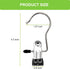 Boot Hangers Clips - 16 Pack Heavy Duty Laundry Hooks for Closet Organizer, Travel Pants Socks Handbags