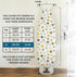 Encasa XO Ironing Board Cover and Pad 49"x18" - Black Arrow, Thick 3mm Felt Padding, Easy Fit, Scorch & Stain Resistant