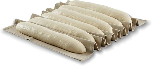 Professional Bread Cloth Bakers Couche Premium Flax Linen Baking Cloth for Dough,