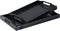 MDLUU Set of 2 Plastic Serving Tray, Ottoman Tray with Cutout Handles, Rectangle