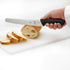 Mercer Culinary M23211 Millennia Black Handle Bread Knife, 10-Inch Left Handed Wavy Edge Wide