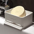 Soap Mate Slanted Soap Dish: Self-draining & Fast Drying Natural Soap Saver for Bathroom, Shower, Kitchen Sink