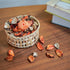 Qingbei Rina Fall Potpourri Bags, Orange Scented Dried Flowers, Autumn Decorative Bowl Filler, 8.4oz