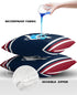 Waterproof Pillow Covers for Couch, Set of 2 Throw Pillow Cases, Nautical White Anchor Navy Blue Red Decorative Cushion