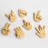Suck UK Hand Cookie Cutter - Hand Shaped Novelty Cookie Cutter - Plastic Pastry Cutters for Kids - Red