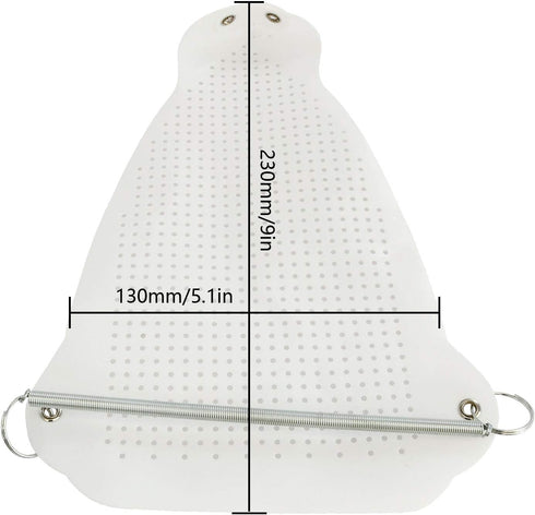 ZRM&E Home Iron Shoe Cover, Teflon Cover for Electric Iron, 230x155x0.5mm