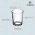 Vikko 5 Ounce Small Juice Glasses, Heavy Base Glassware, Set of 12 Clear Tumblers for Drinking