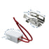 12001676 Burner Terminal Receptacle Block Kit for Whirlpool & Kenmore Ranges AP4009015 PS1570190 4381752 1657226 1657222 (Set of 2)
