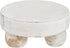 Set 2 Set Housewarming Gifts of Wood Display Stand Home Decor Display Risers Round Pedestal Bathroom Accessory Holder