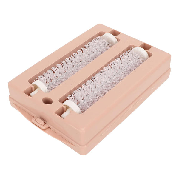 Carpet Sofa Sweeper, Handheld Carpet Brush with Triple Brush Head, Cleansing Brush for Desktop Bed and Firm Carpet