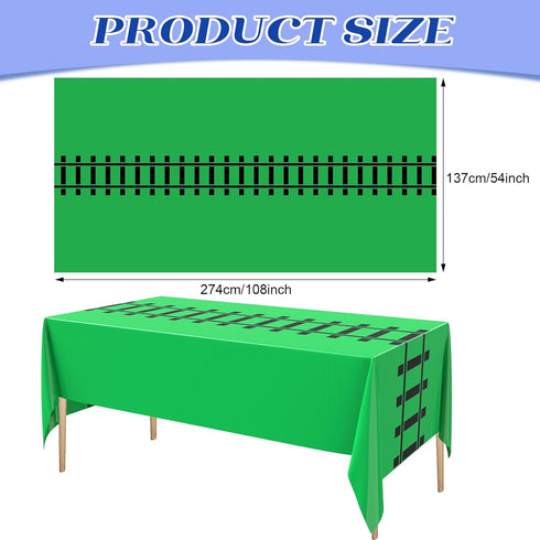 6 54 108 Inch Teenyyou Pcs Train Party Decorations Railroad Track Tablecloths Express Train Birthday Party Supplies x