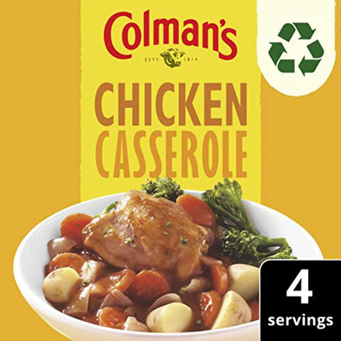 40 Colman's Chicken Casserole perfect with a baked potato Recipe Mix quick to prepare casserole mix g