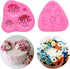 Unicorn Cupcake Topper Decoration Molds Set - MoldFun Unicorn Head, Horn, Ears, Rainbow Silicone Mould