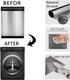 Stainless Steel Tree Dishwasher Magnet Cover Panel, Tree of Life Fridge Door Decal, 23" x 26" Magnetic Sticker