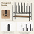 Closet, 3 10 SS09BRY1 YATINEY Shoe and Boot Rack Organizer, Tall Boots Rack for Cowboy Shoes Storage, Tier Shoe Racks